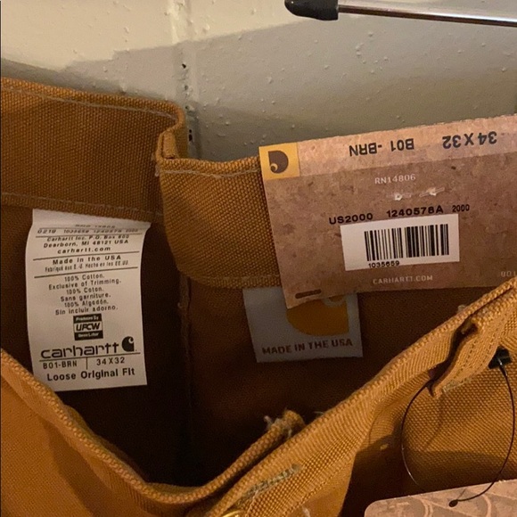 NWT Carhartt Double front work pant - Picture 4 of 8